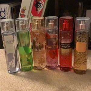 Bath and body works body sprays
